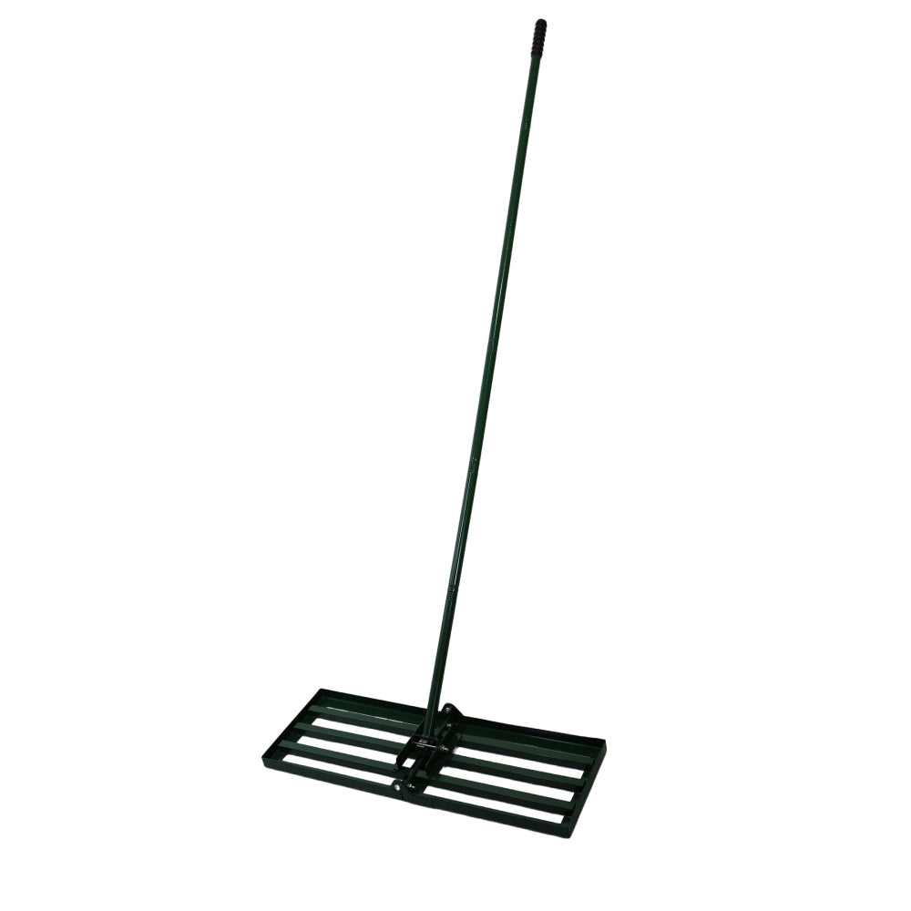 Garden backyard farmland golf course compost sand leveling with 79.5 long handle heavy duty tool lawn leveling rake
