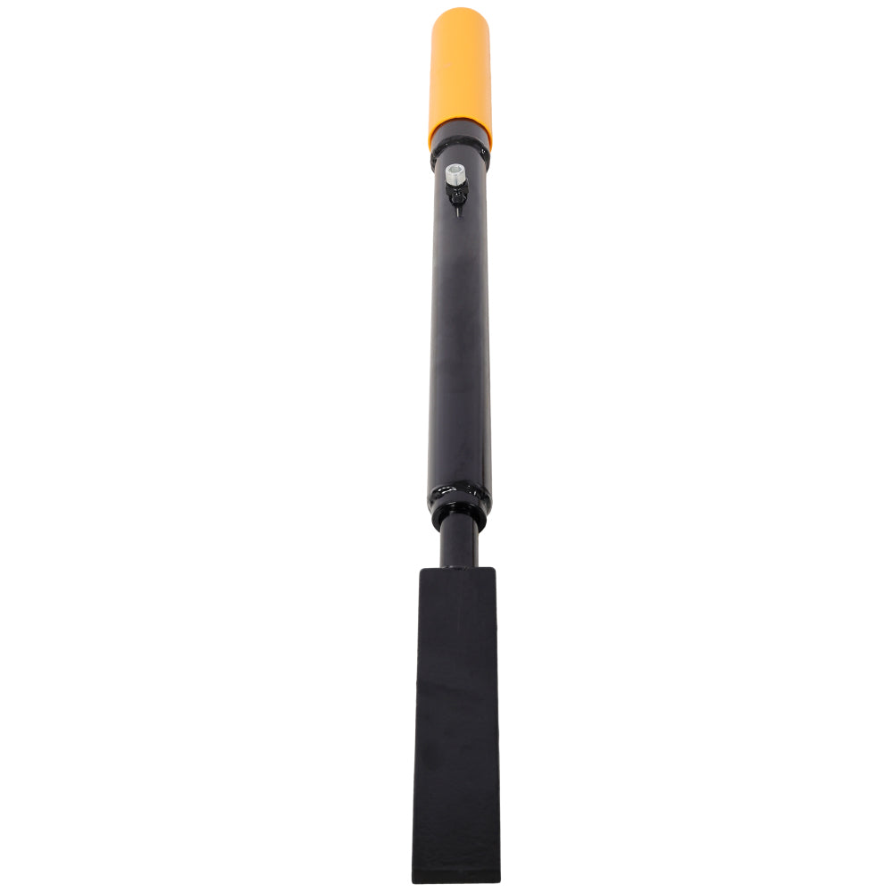 Manual Log Splitter Slide Hammer Log Splitter, Heavy Duty Hand Operated Wood Splitter, Black with Yellow Handle