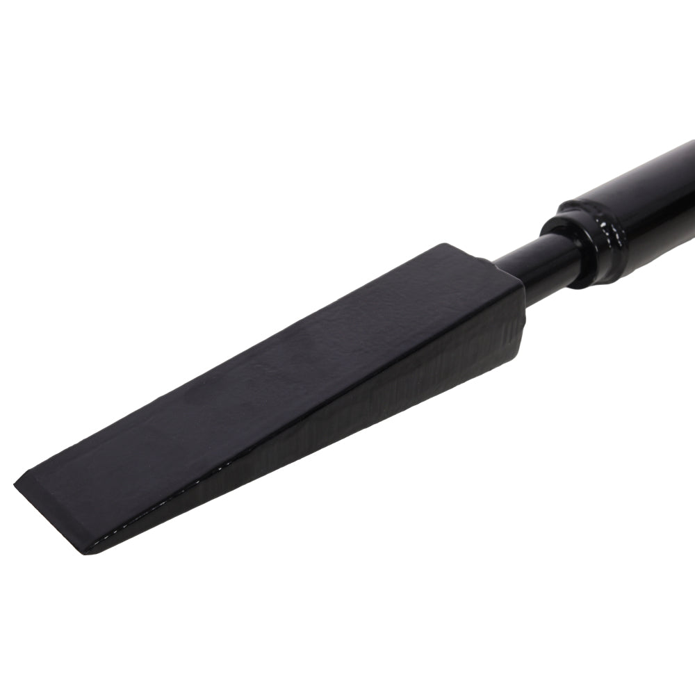 Manual Log Splitter Slide Hammer Log Splitter, Heavy Duty Hand Operated Wood Splitter, Black with Yellow Handle